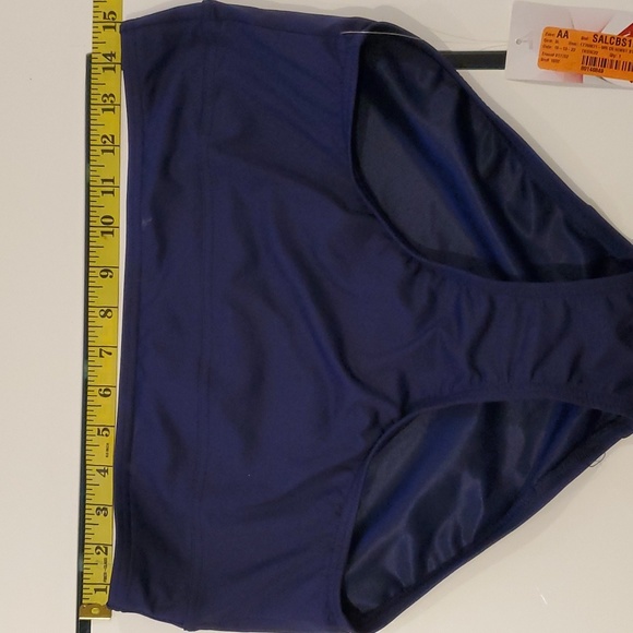 Lands' End Women's Tummy Control High Waisted Bikini Swim Bottom - Picture 5 of 6